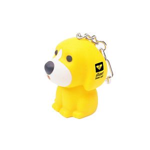 Dog LED Keylight Keychain