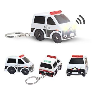 Police Car LED Keychain