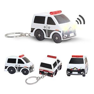 Police Car LED Keychain