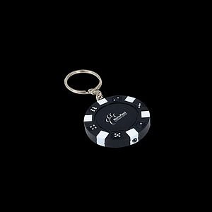 Poker Chip Keychain Flashlight