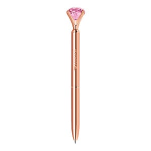 Rose Gemstone Ballpoint Pen- Rose Gold