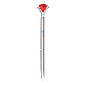 Ruby Gemstone Ballpoint Pen