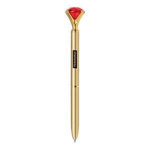 Ruby Gemstone Ballpoint Pen