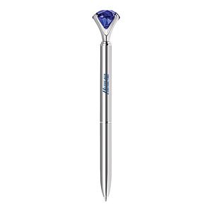 Sapphire Gemstone Ballpoint Pen