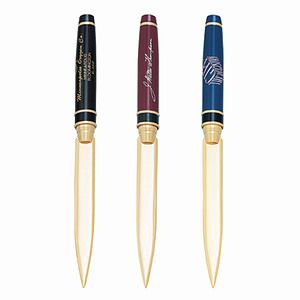 Enamel Gold Blade Letter Opener