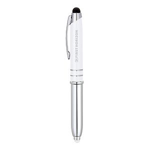 3-in-1 Metal Capped Ballpoint Pen