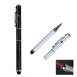 Cap-Off Laser Stylus Ballpoint Pen