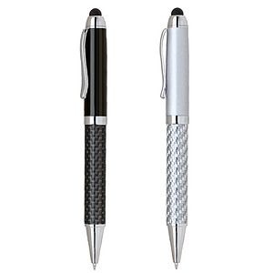 Carbon Fiber Ballpoint Stylus Pen