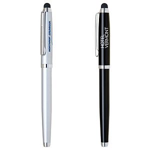 Metal Cap Off Rollerball Stylus Pen