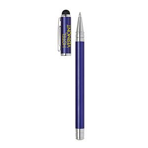 Metal Cap Off Ballpoint Stylus Pen