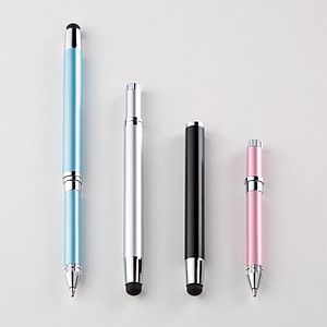 Metal Extending Ballpoint Stylus Pen