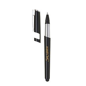Plastic Cap Off Ballpoint Stylus Pen