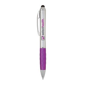 Textured Grip Plastic Stylus Pen