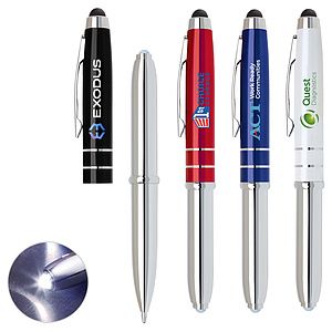 Cap Off 3-in-1 LED Stylus Pen