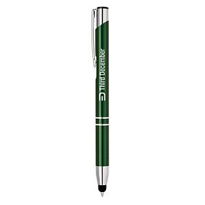 Anodized Aluminum Stylus Ballpoint Pen