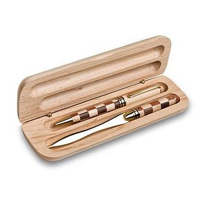 Wooden Two Pen Gift Box