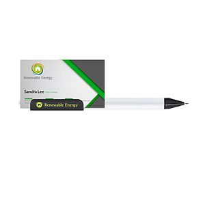 Business Card Holder Ballpoint Pen