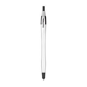 Metallic Trim Stylus Ballpoint Pen