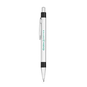 Monochrome Metal Click Action Ballpoint Pen