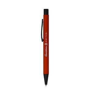 Chrome Engraved Soft Touch Pen