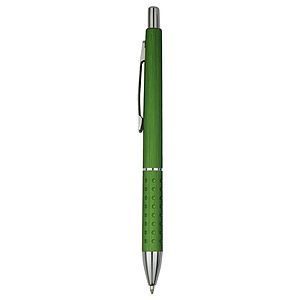Dotted Grip Click Action Metal Ballpoint Pen