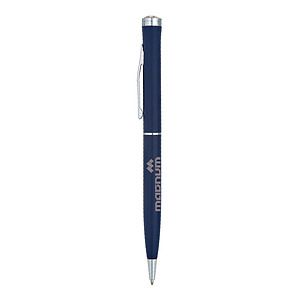 Epoxy Silver Trim Ballpoint Pen