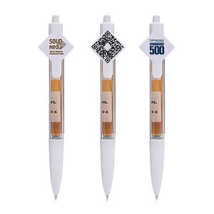 Square Clip Banner Pen