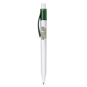 Translucent Clip Ballpoint Pen