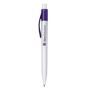 Translucent Clip Ballpoint Pen