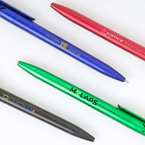 Plastic Click Action Ballpoint Pen