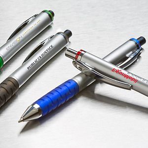 Plastic Click Action Ballpoint Pen