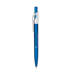 Plastic Click Action Big Clip Ballpoint Pen