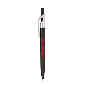 Plastic Click Action Big Clip Ballpoint Pen