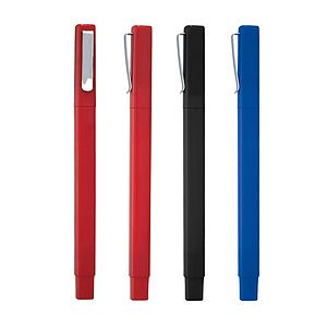 Soft-Touch Square Barrel Pen