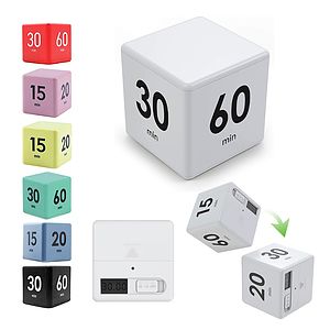 Cube Pomodoro Timer - 15/20/30/60 mins