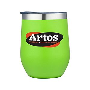 12 oz Stainless Steel Wine Tumbler