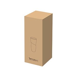 Wood Lid Ceramic Tumbler