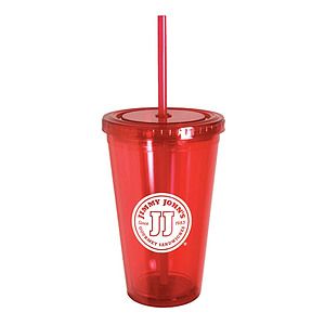 16 oz. Retractable Straw Acrylic Cup