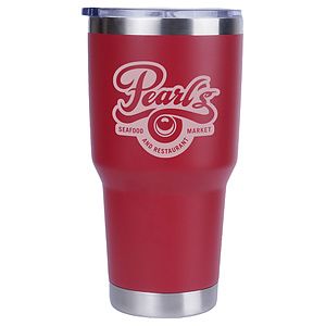 30 oz Treble Stainless Steel Tumbler