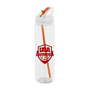 Made in the USA 32 oz PET Plastic Water Bottle