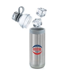 20 oz. Dual Open Stainless Steel Water Bottle