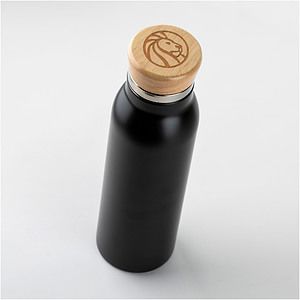 20 oz. Wood Lid Stainless Steel Tumbler
