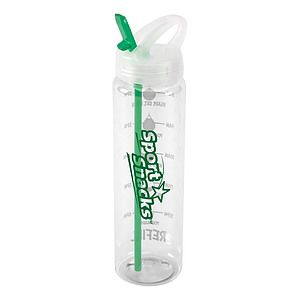 Made in the USA 32 oz. Hydration Mark Water Bottle with Flip Up Spout