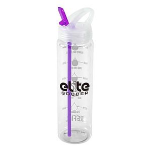 Made in the USA 32 oz. Hydration Mark Water Bottle with Flip Up Spout