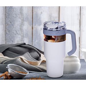 34 oz. Asobu Explorer - See-Through Mug w/ Detachable Base