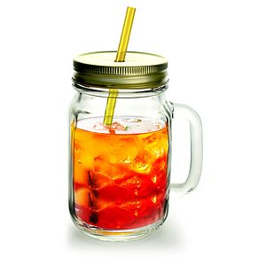 16 Oz. Mason Jar Beer Mug