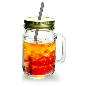 16 Oz. Mason Jar Beer Mug