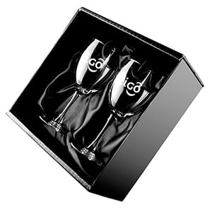 10 Oz. Wine Glass Set w/Bellagio Box