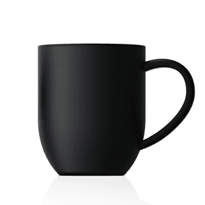 Quartetto Espresso Mug 4 Cup Gift Set (Curved Base)