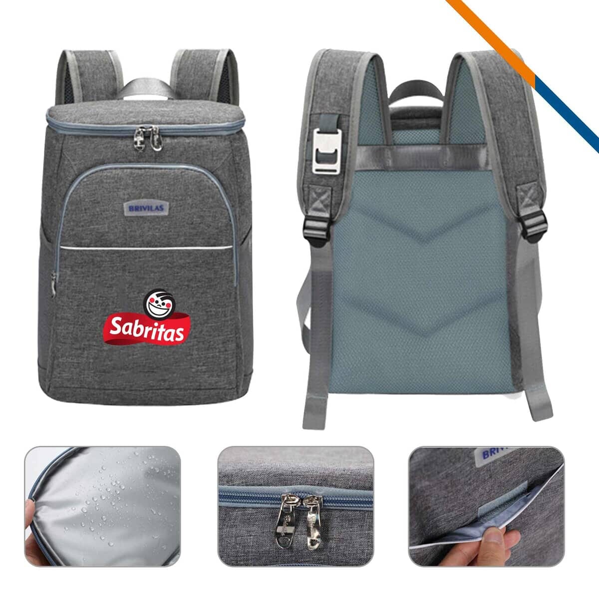 Panic PEVA Insulated Cooler Backpack